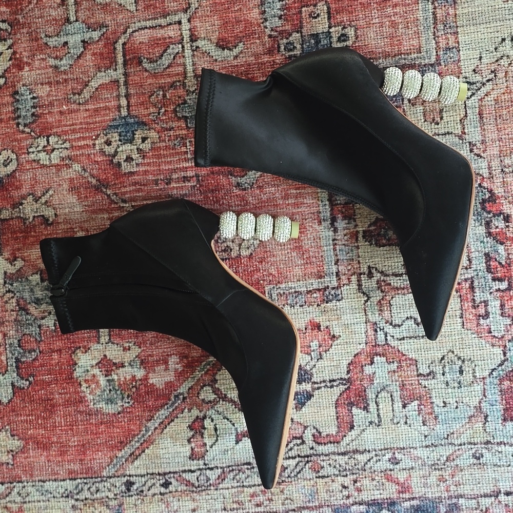 Sophia Webster Coco Crystal 100 Ankle Boots 38 8